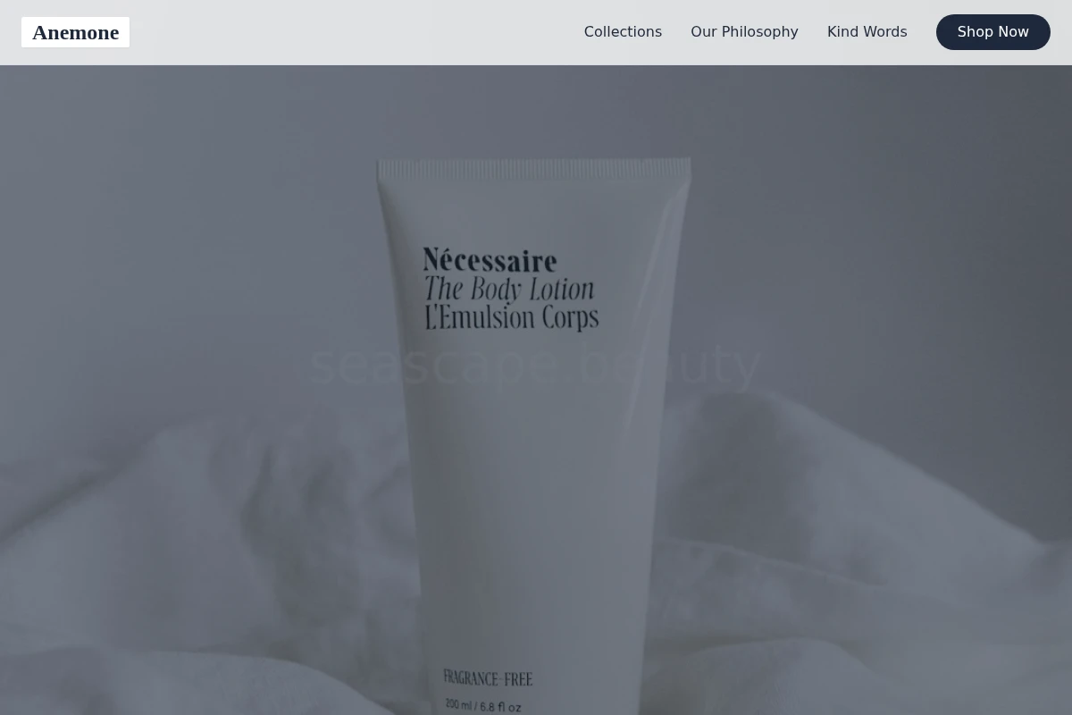 Anemone Beauty Products