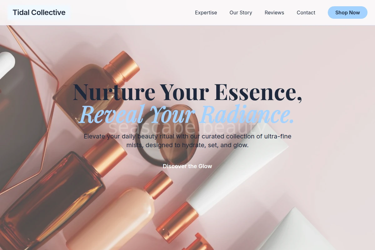 Spray Beauty Products