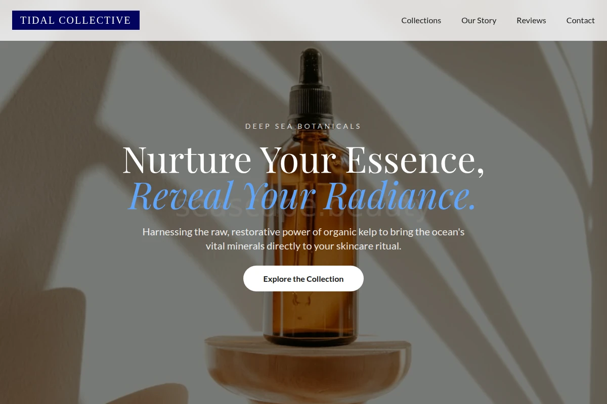Kelp Beauty Products