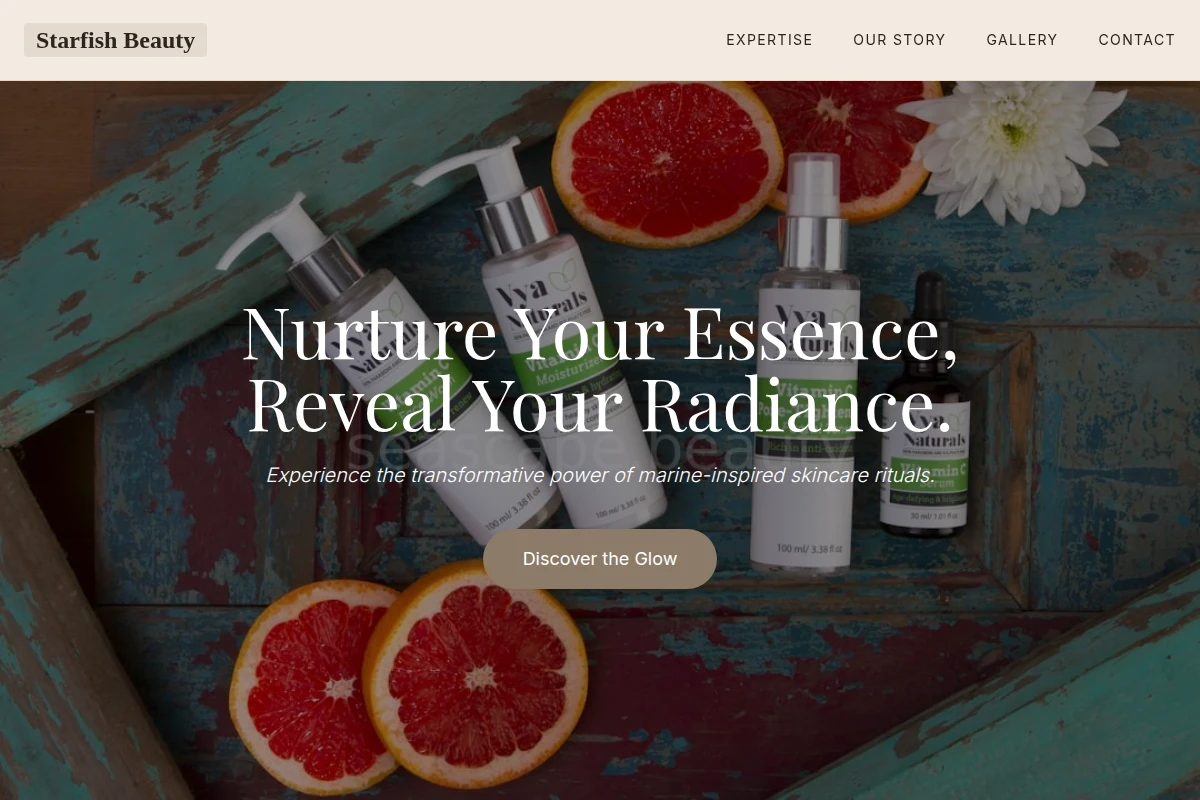 Starfish Beauty Products
