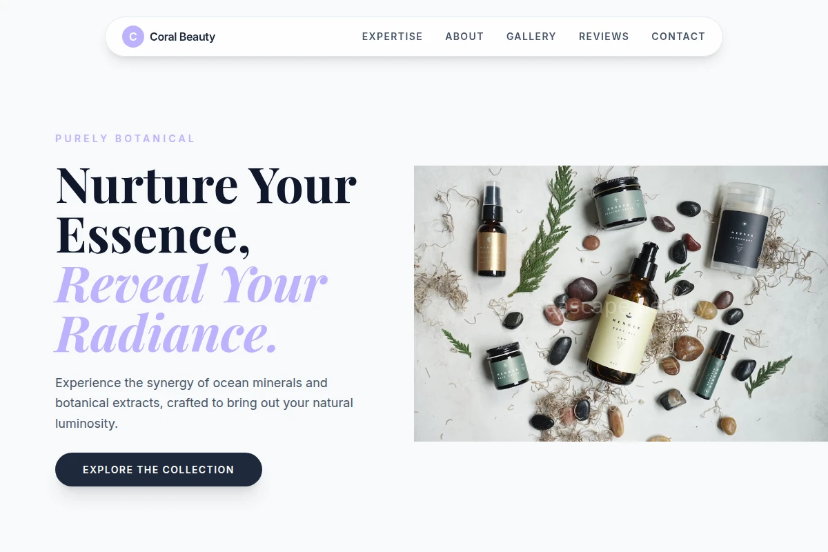 Coral Beauty Products