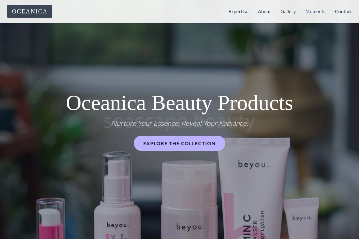Oceanica Beauty Products