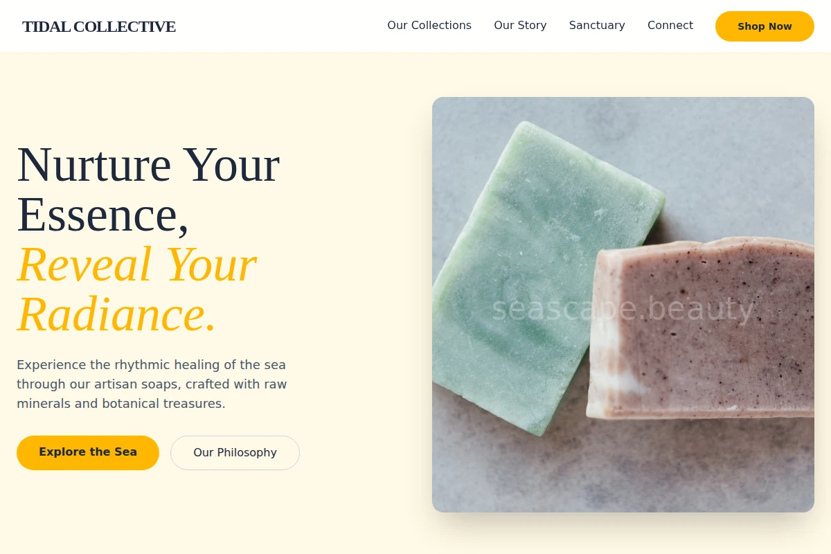 Marine Handmade Soap